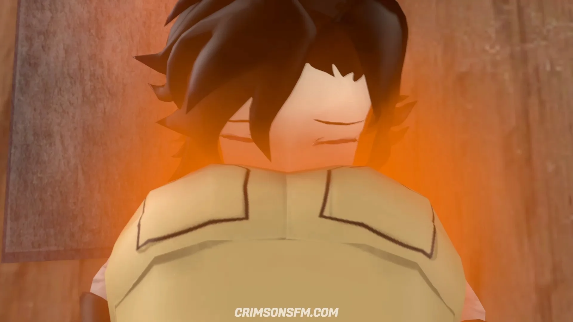 Yang farts on Ruby with gas cloud — Gas fetish SFM preview 3