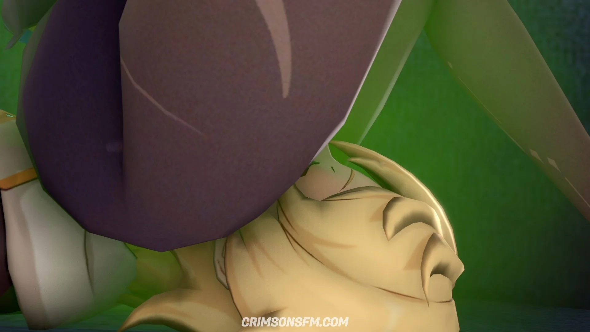 Keqing farts on Aether with gas cloud — Gas fetish SFM preview 2