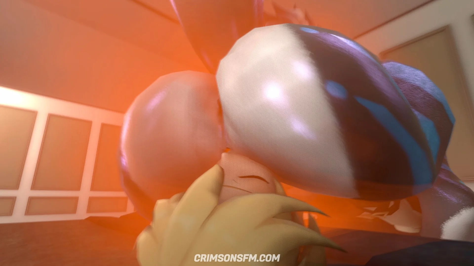 Nika Sharkeh farts on Aether with gas cloud — Gas fetish SFM preview 2