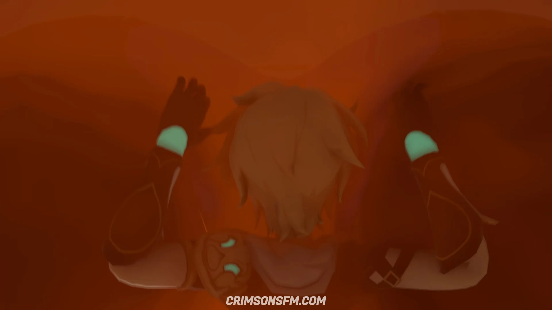 Mona farts on Aether with gas cloud — Gas fetish SFM preview 2