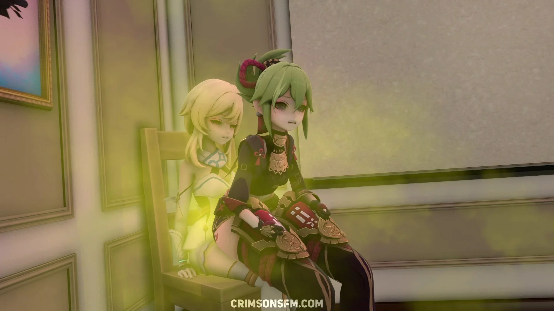 Kuki Shinobu farts on Lumine — Gas — Gas Alternative.mp4 Alternative
