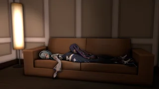 Eula farts on Mona