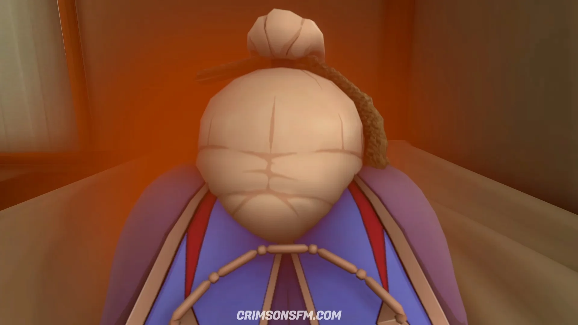 Mona farts on Jean with gas cloud — Gas fetish SFM preview 3