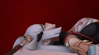 Ningguang farts on Shenhe
