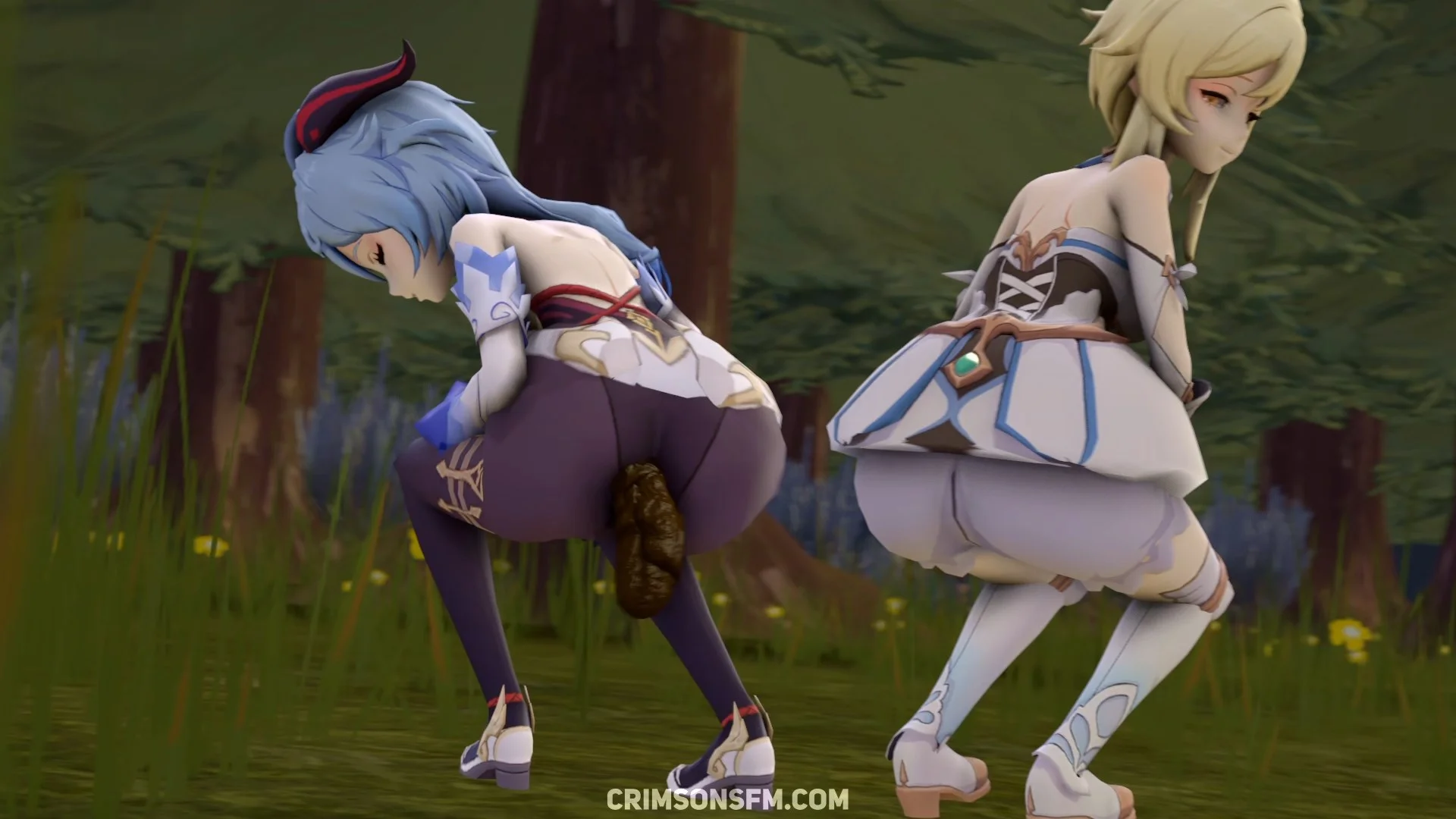 Ganyu and Lumine fart for You — Scat — Scat Alternative.mp4 Alternative