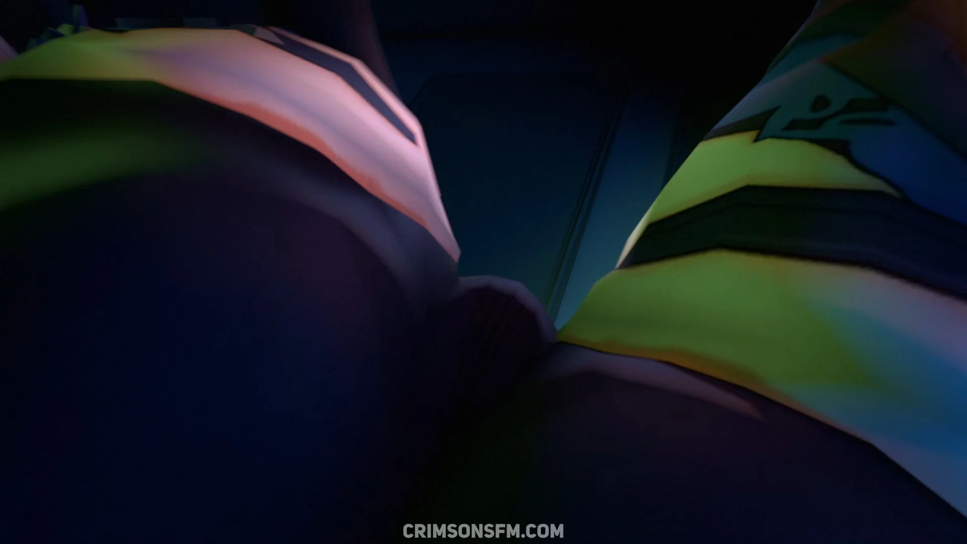 POV perspective in Eula farts on Lumine — fetish SFM preview 2