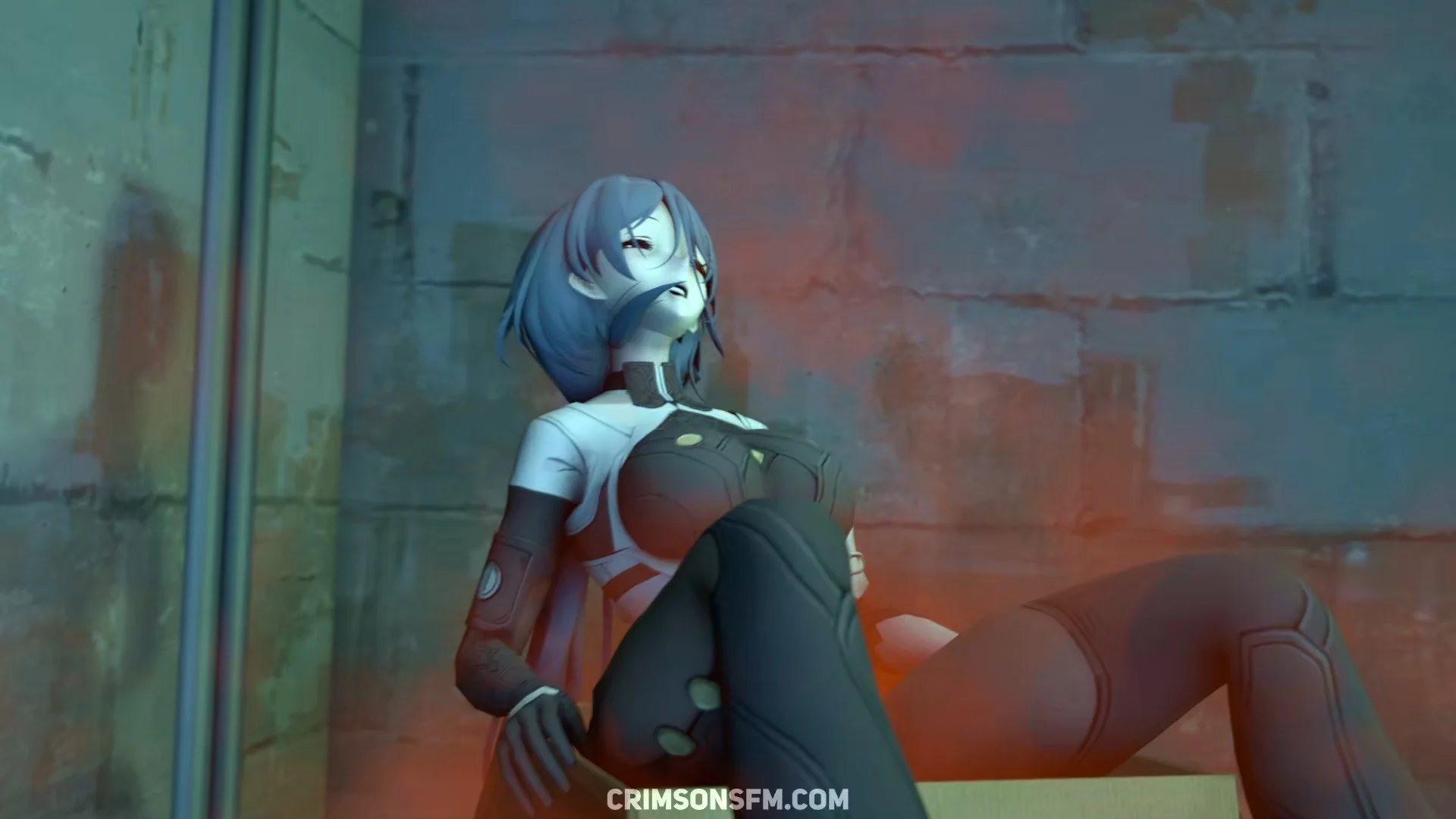 Natasha farts on Eden and Elysia with gas cloud — Gas fetish SFM preview 2