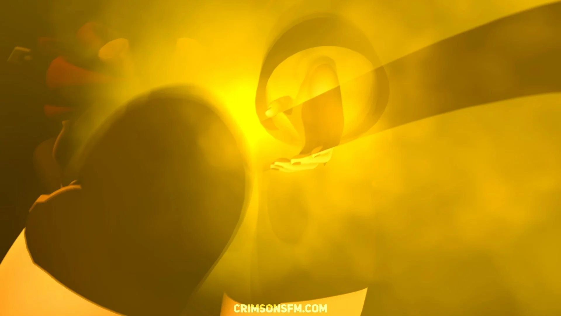 Hu Tao farts on Aether with gas cloud — Gas fetish SFM preview 3