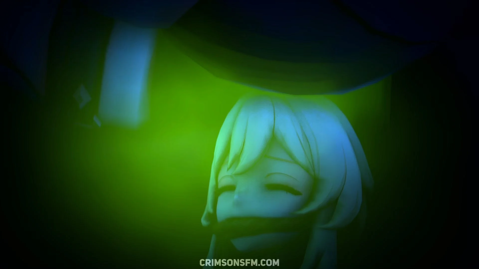Eula farts on Lumine with gas cloud — Gas fetish SFM preview 3