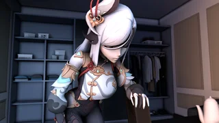 Shenhe farts on Aether