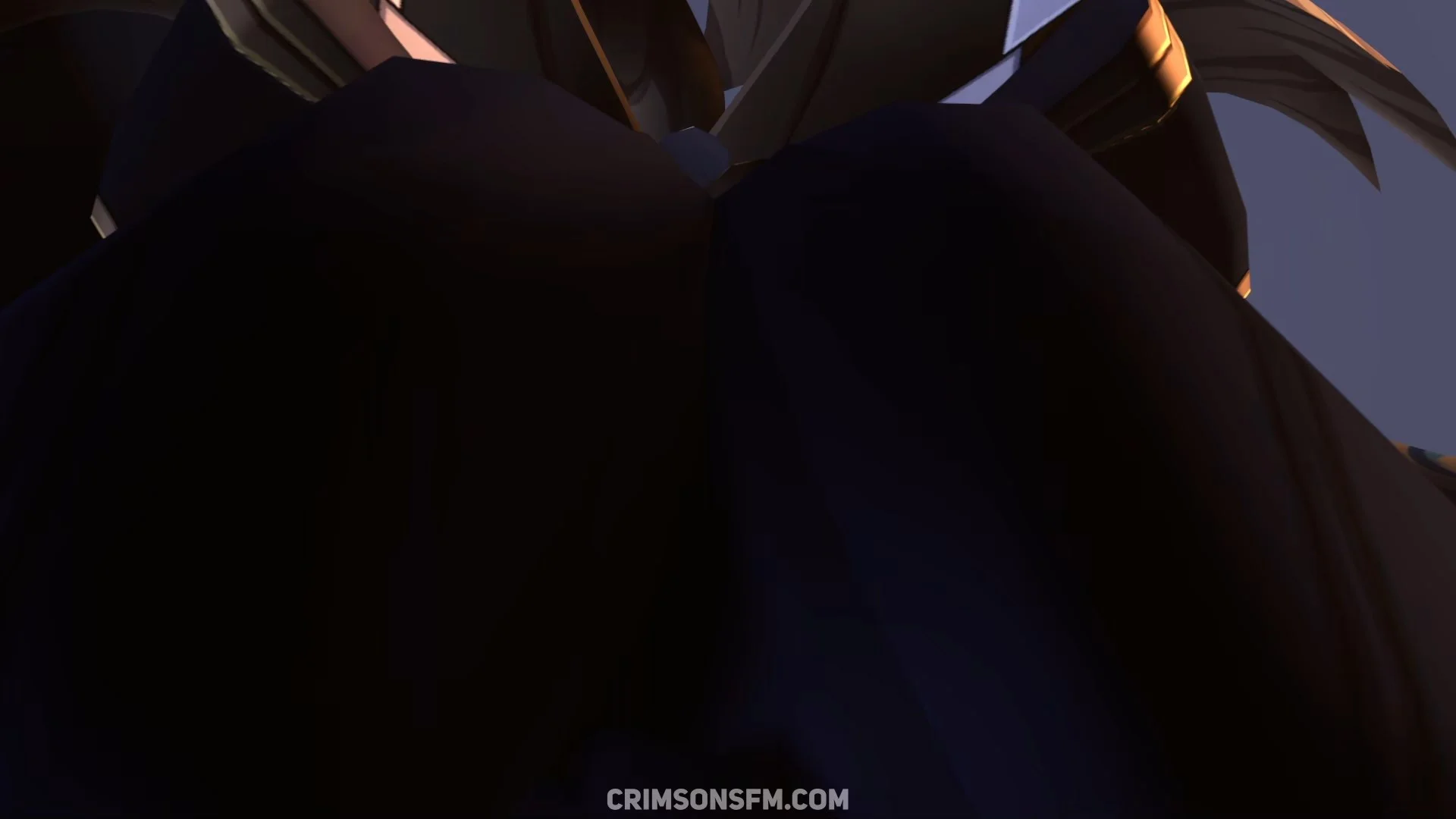 POV perspective in Kirara farts on Heizou — fetish SFM preview 1