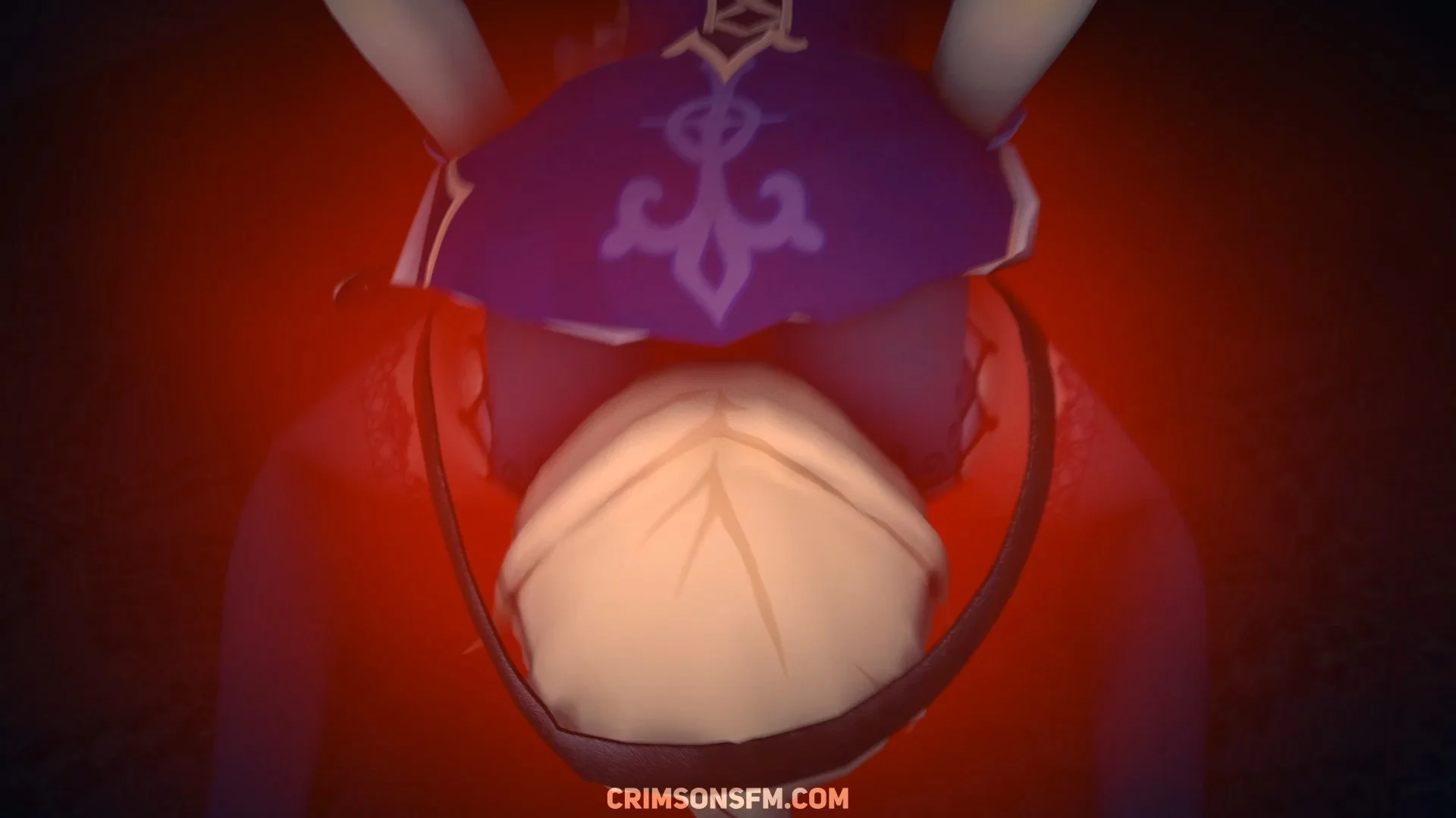 Lisa farts on Lumine with gas cloud — Gas fetish SFM preview 2
