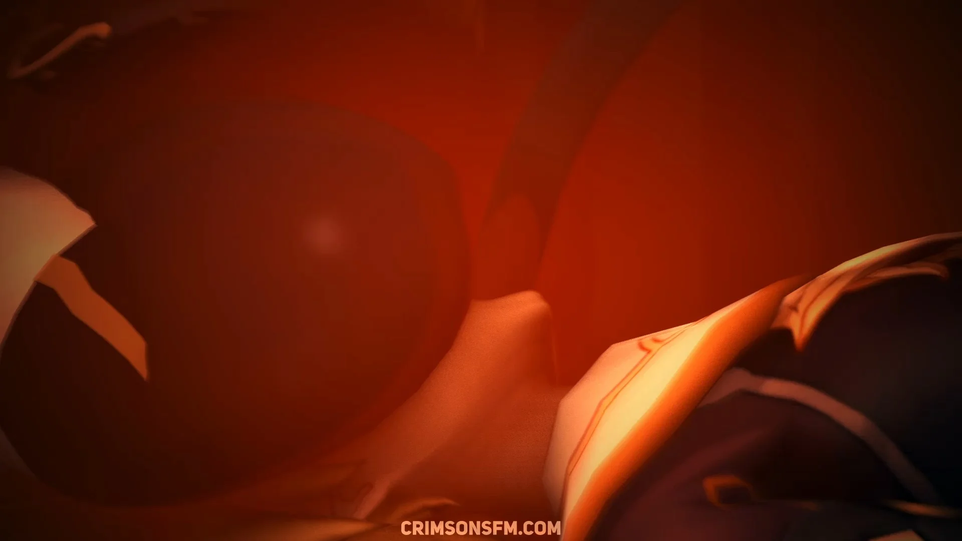 Mona and Hu Tao fart on Aether with gas cloud — Gas fetish SFM preview 2