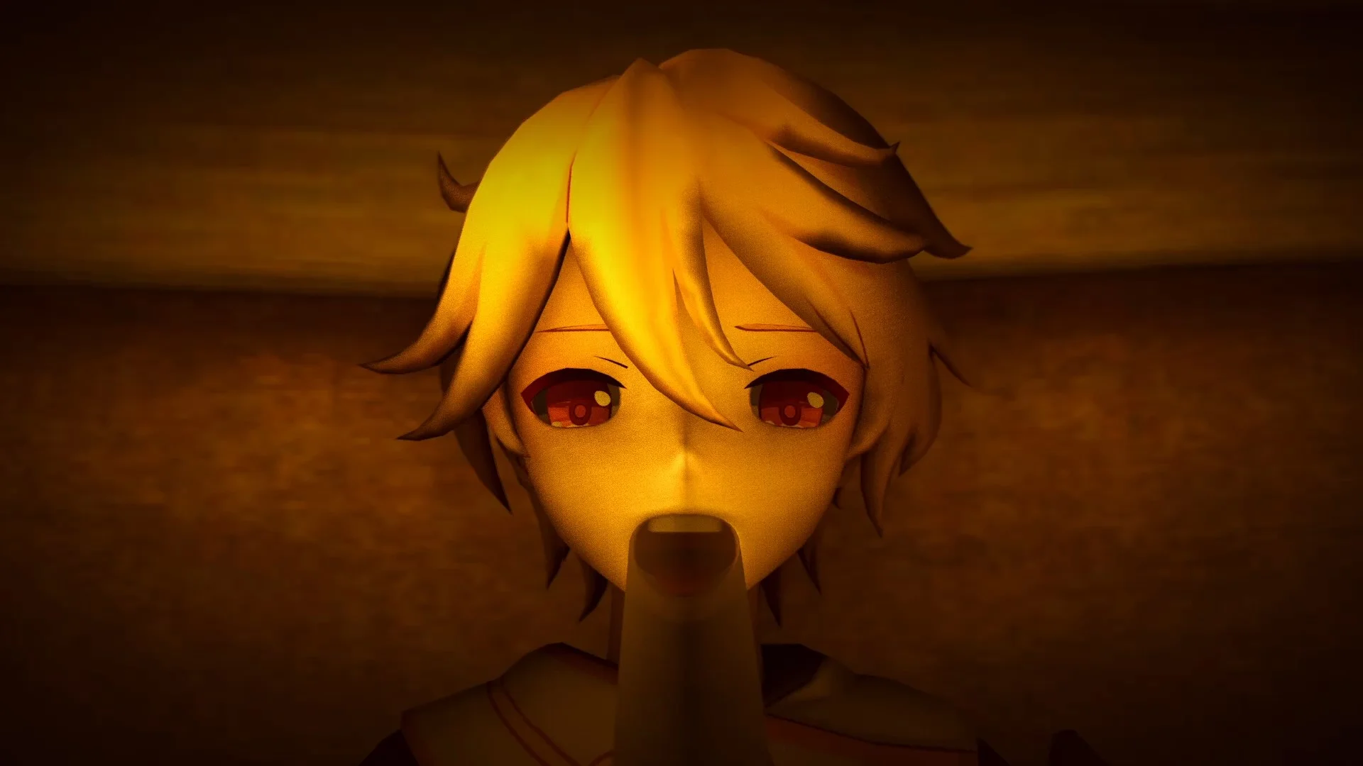 Mona and Hu Tao fart on Aether