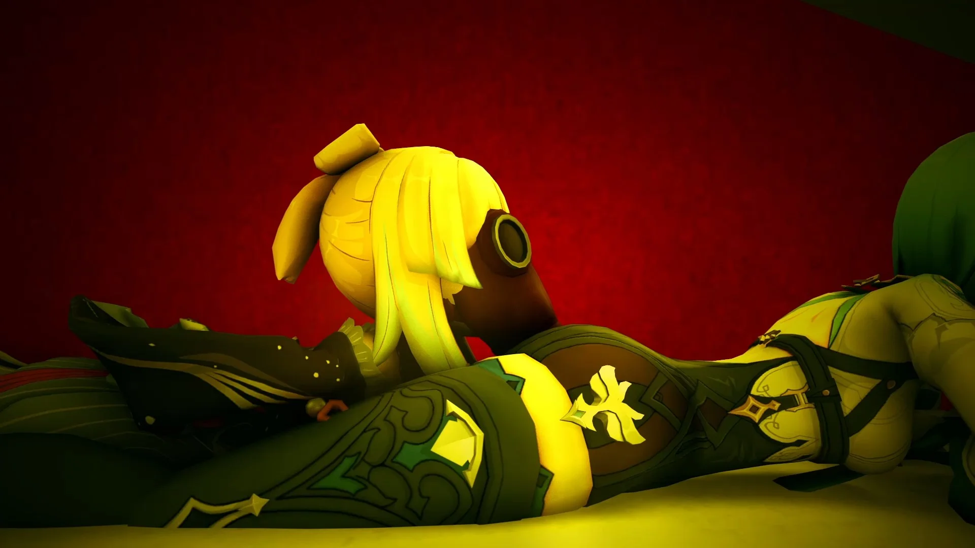 Eula farts on Kokomi