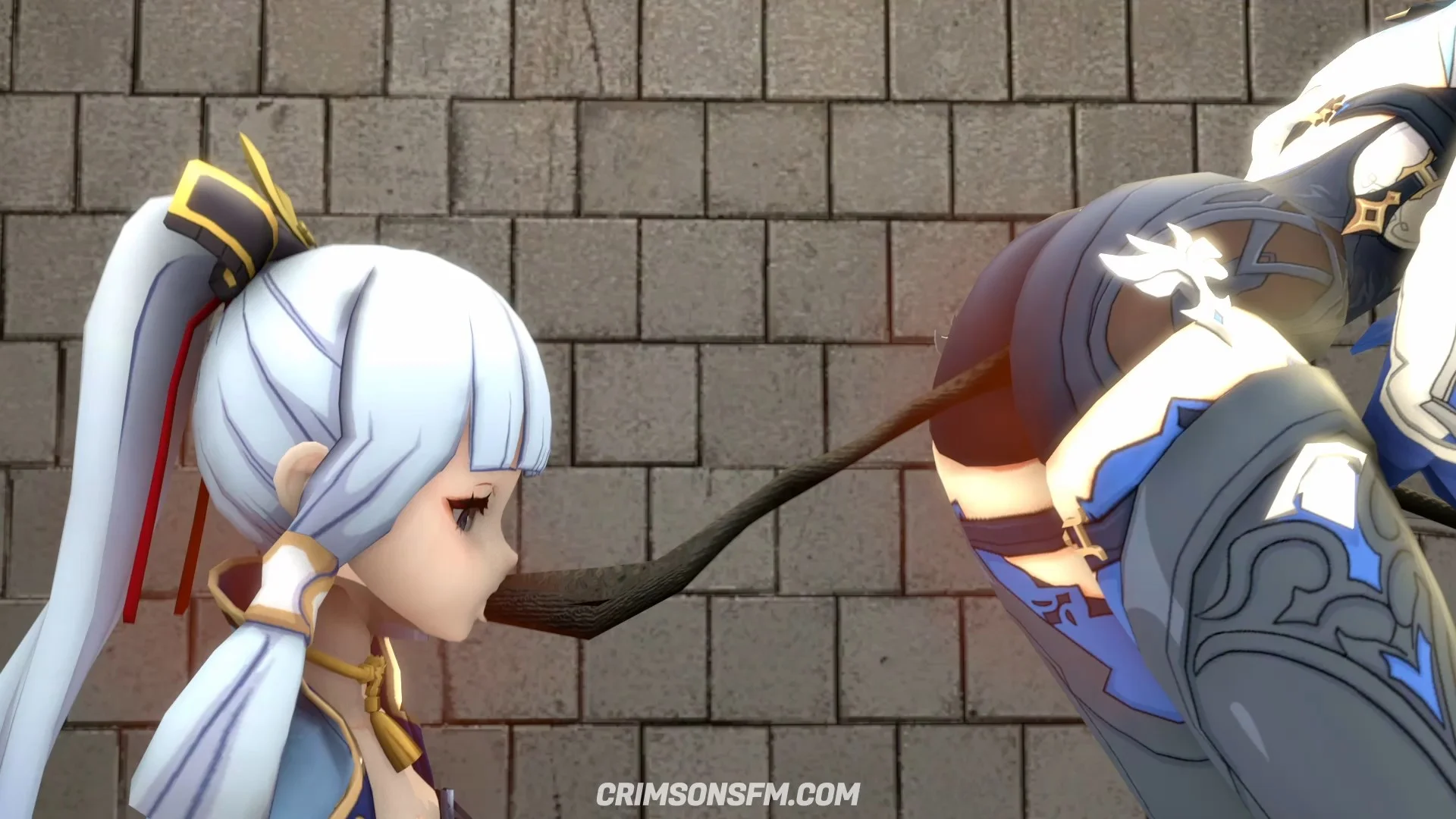 Eula farts on Kamisato Ayaka — Gas — Gas Alternative.mp4 Alternative