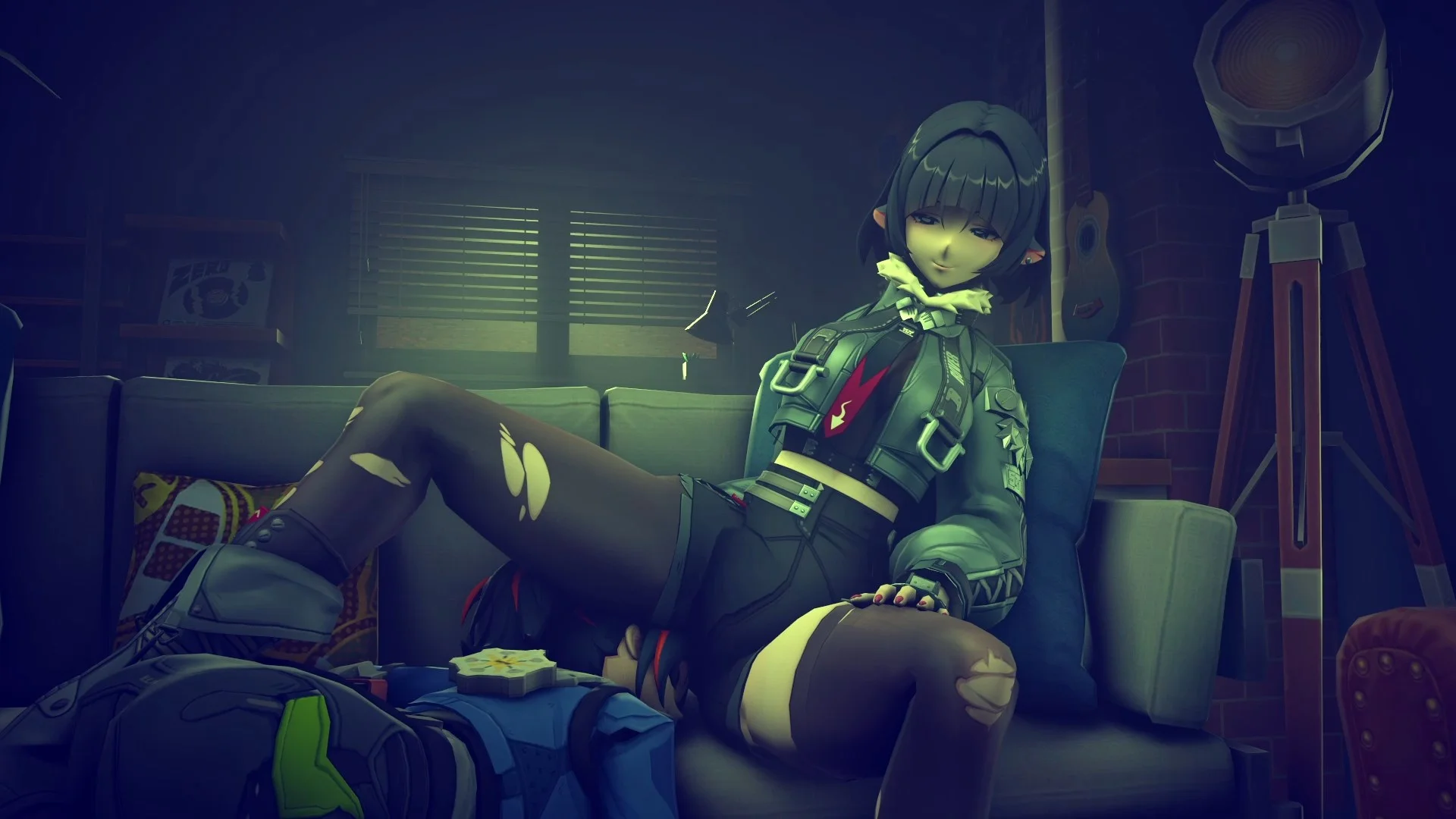 Jane Doe farts on Zhu Yuan