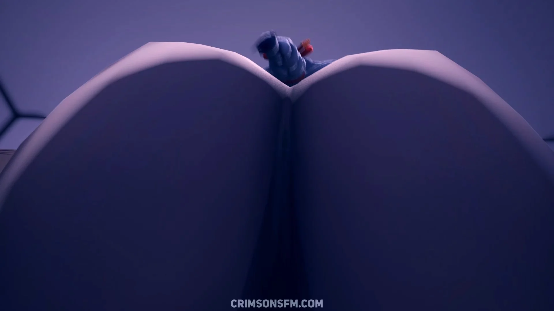 POV perspective in Shenhe farts on Mona — fetish SFM preview 1