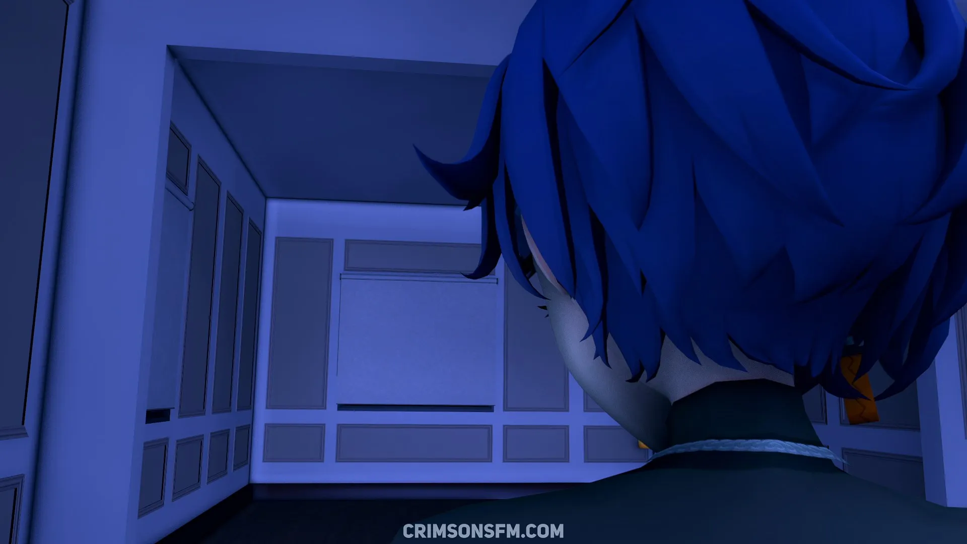 POV perspective in Belle farts on Astolfo — fetish SFM preview 1