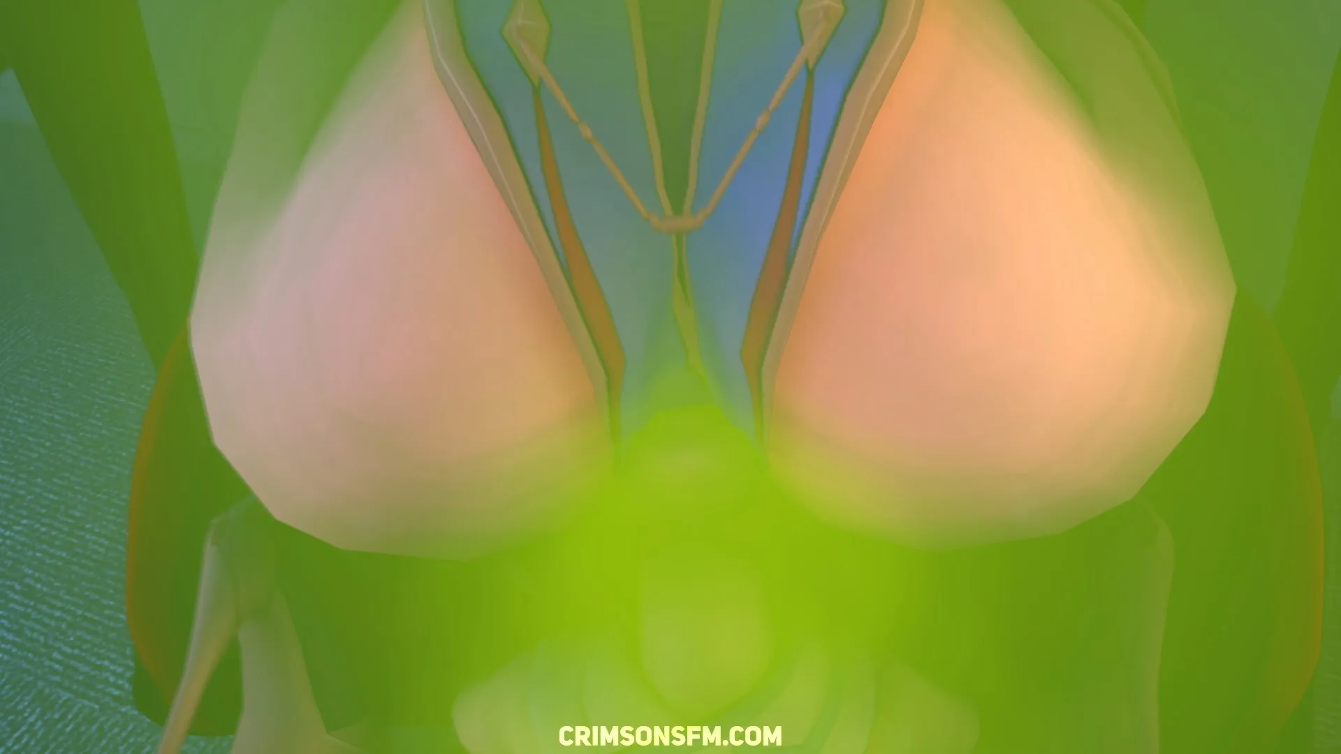 Mona farts on Lumine with gas cloud — Gas fetish SFM preview 3