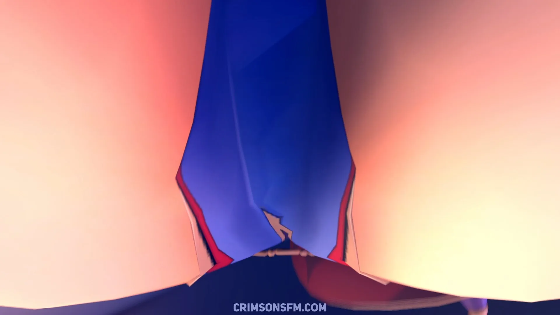 POV perspective in Mona farts on Lumine — fetish SFM preview 1