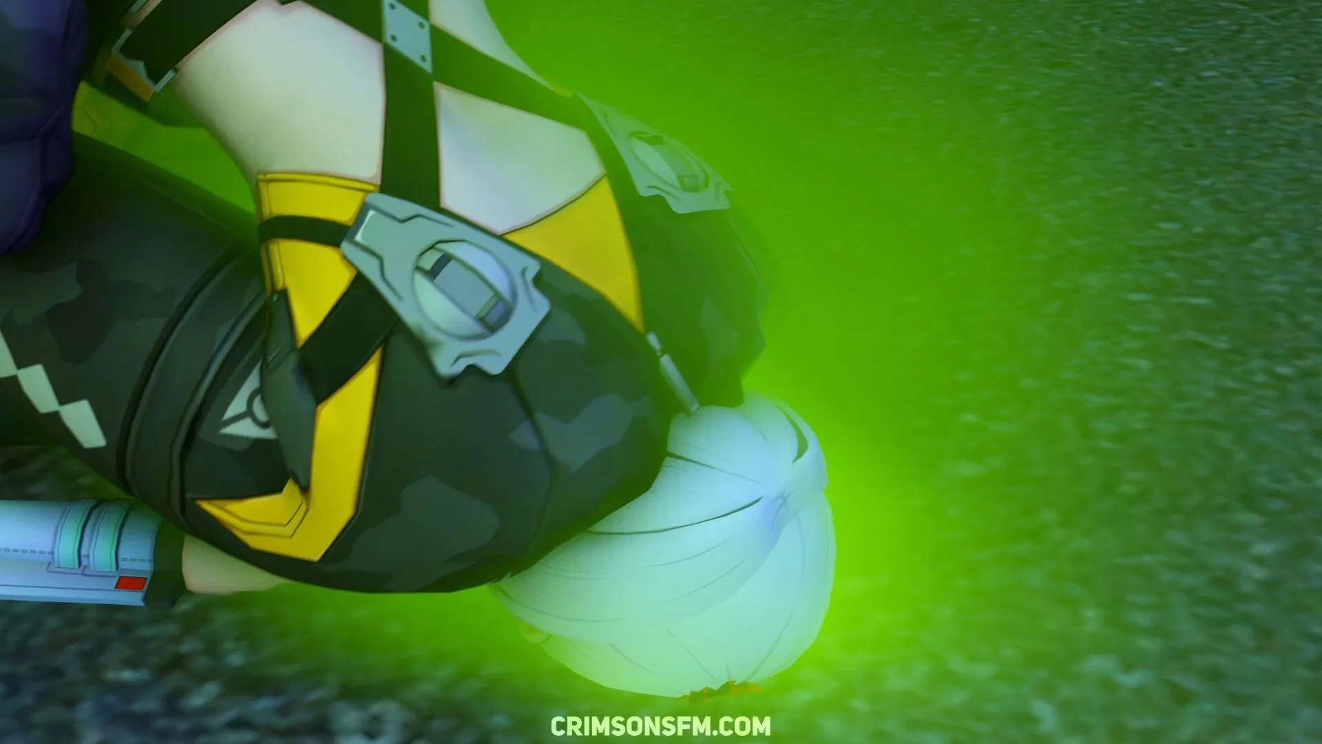 Trigger farts on Soldier 11 with gas cloud — Gas fetish SFM preview 3