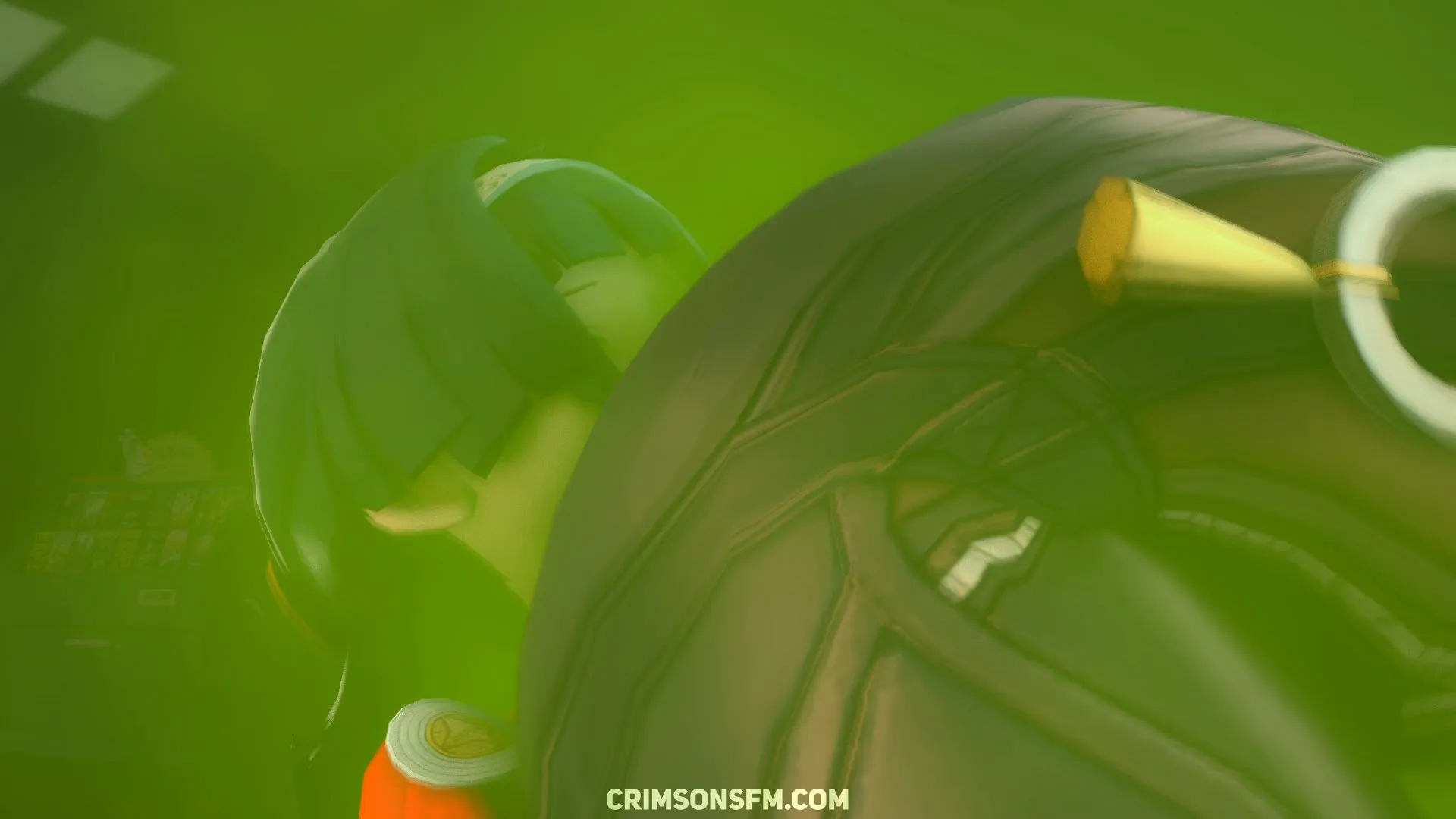 Evelyn Chevalier farts on Astra Yao with gas cloud — Gas fetish SFM preview 1