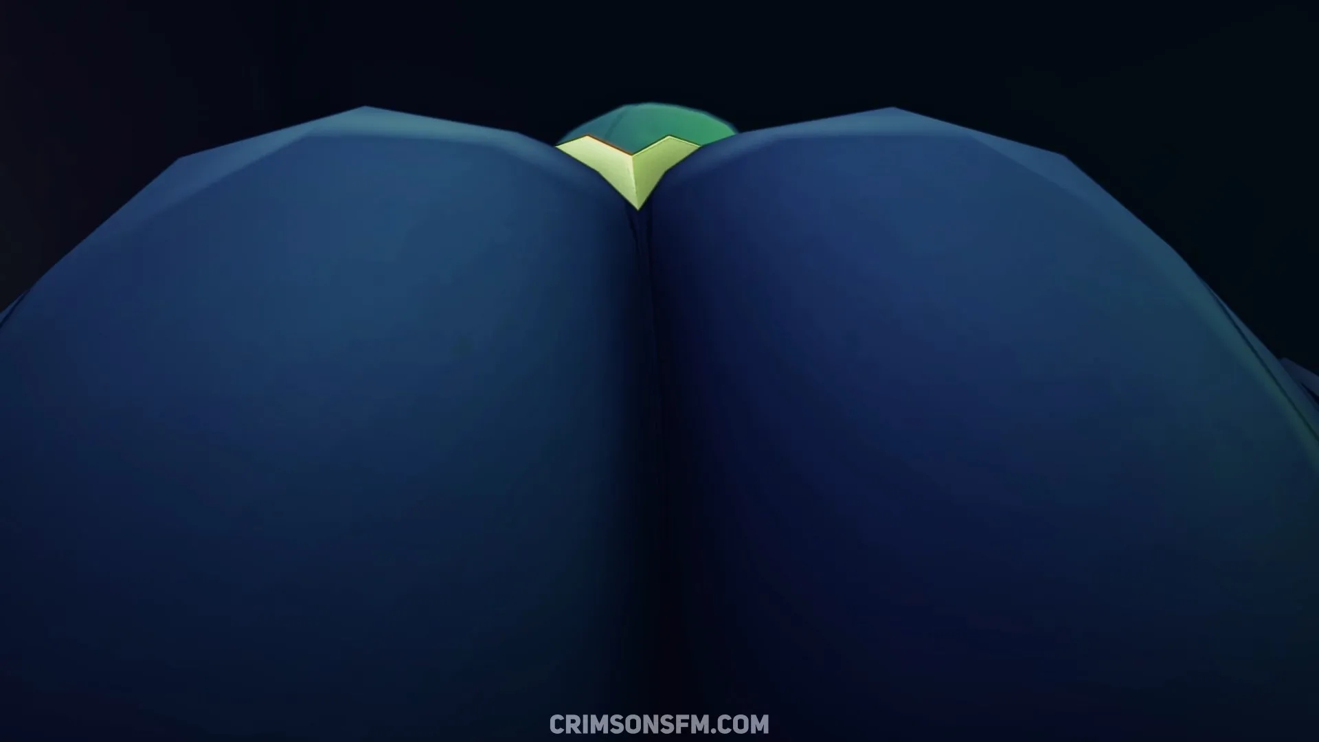 POV perspective in Eula farts on Amber — fetish SFM preview 3
