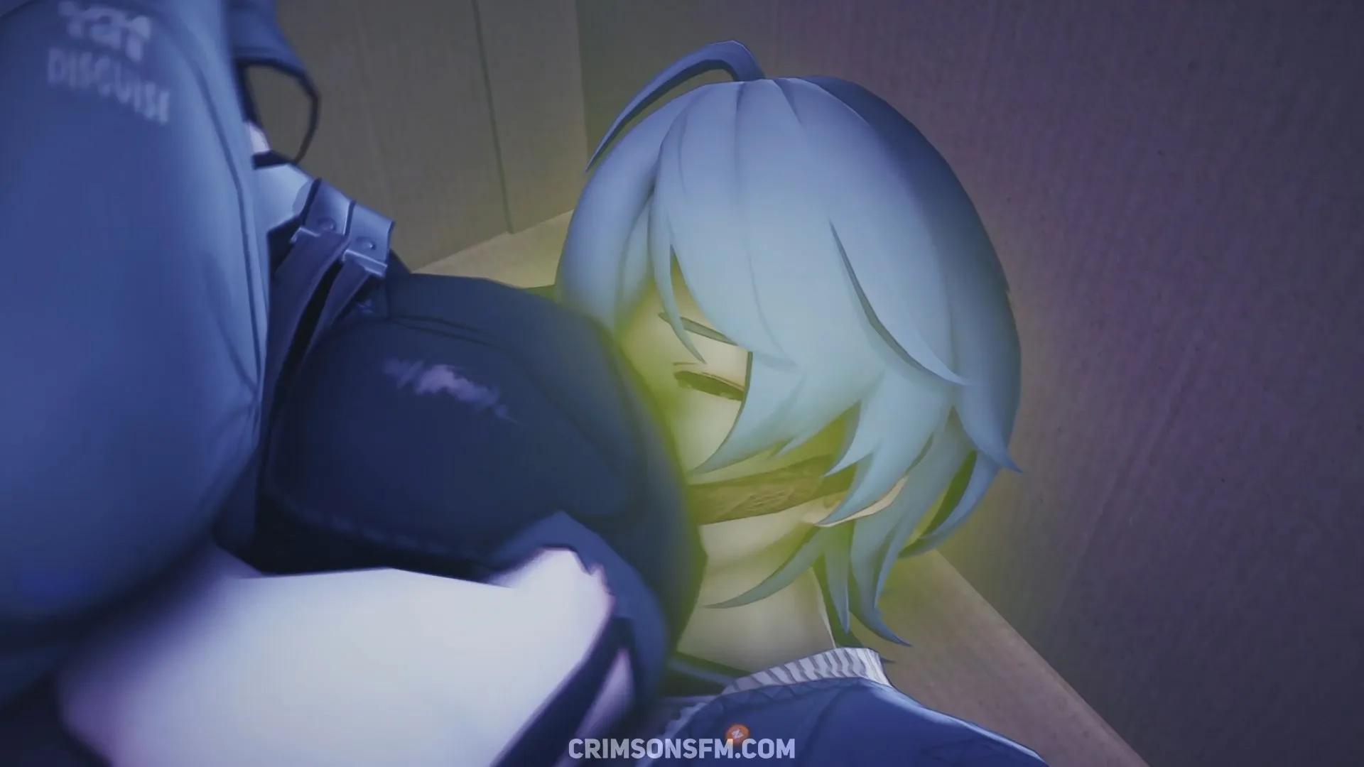 Jane Doe farts on Wise (with Zhu Yuan) with gas cloud — Gas fetish SFM preview 1