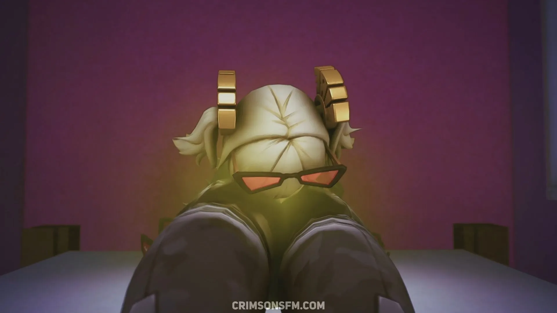 Trigger farts on Burnice with gas cloud — Gas fetish SFM preview 2