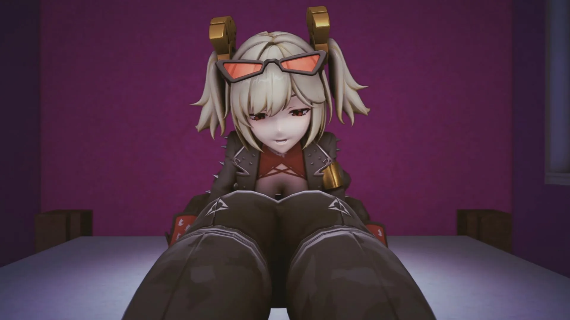 Trigger farts on Burnice