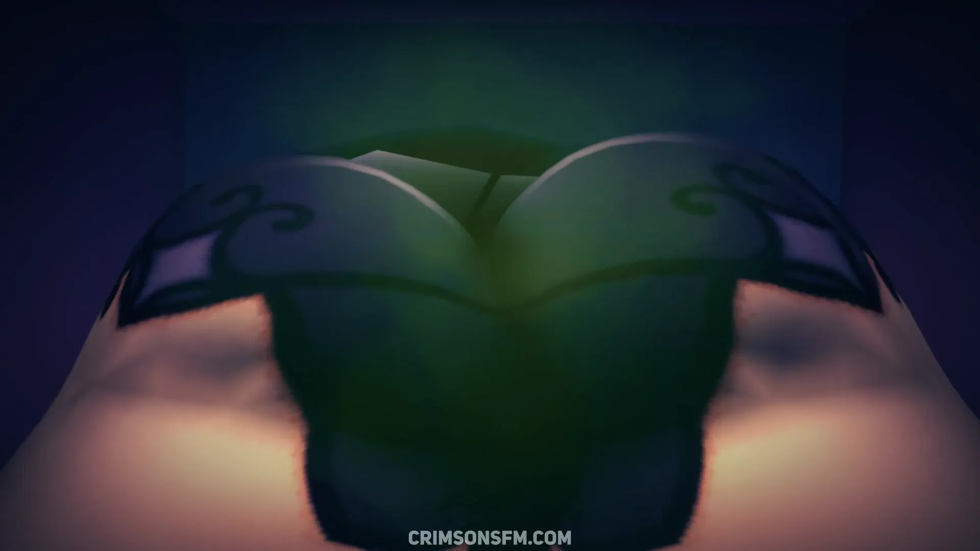 Lisa farts on Yelan with gas cloud — Gas fetish SFM preview 2