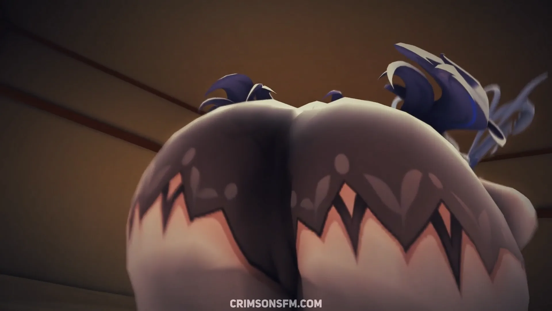 POV perspective in Lauma farts on Lumine — fetish SFM preview 2