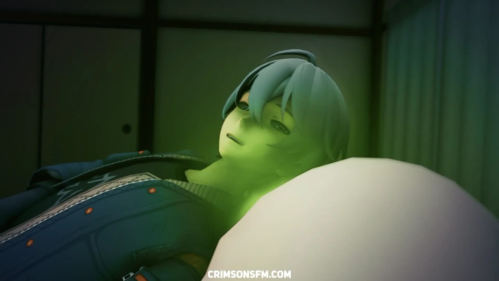 Jane Doe farts on Wise with gas cloud — Gas fetish SFM preview 2