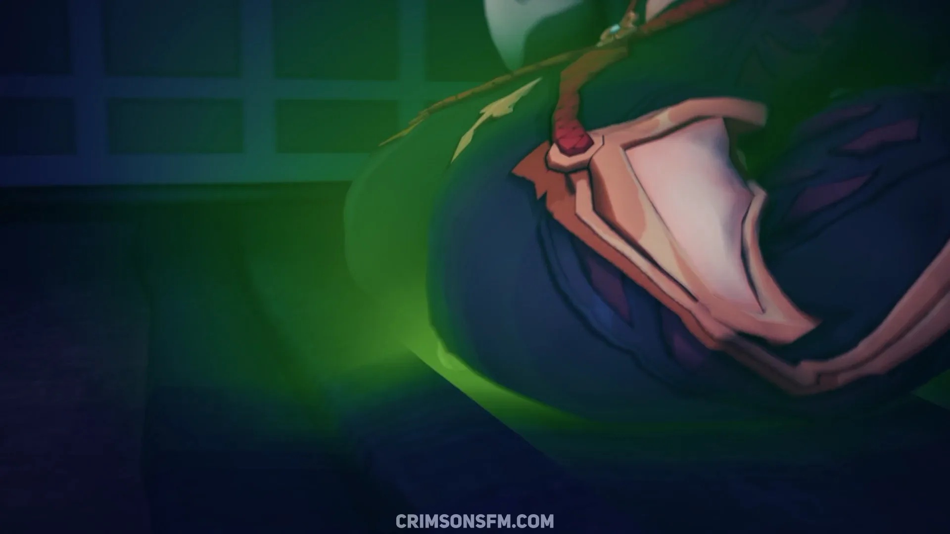 Shenhe farts on Aether - Gas version