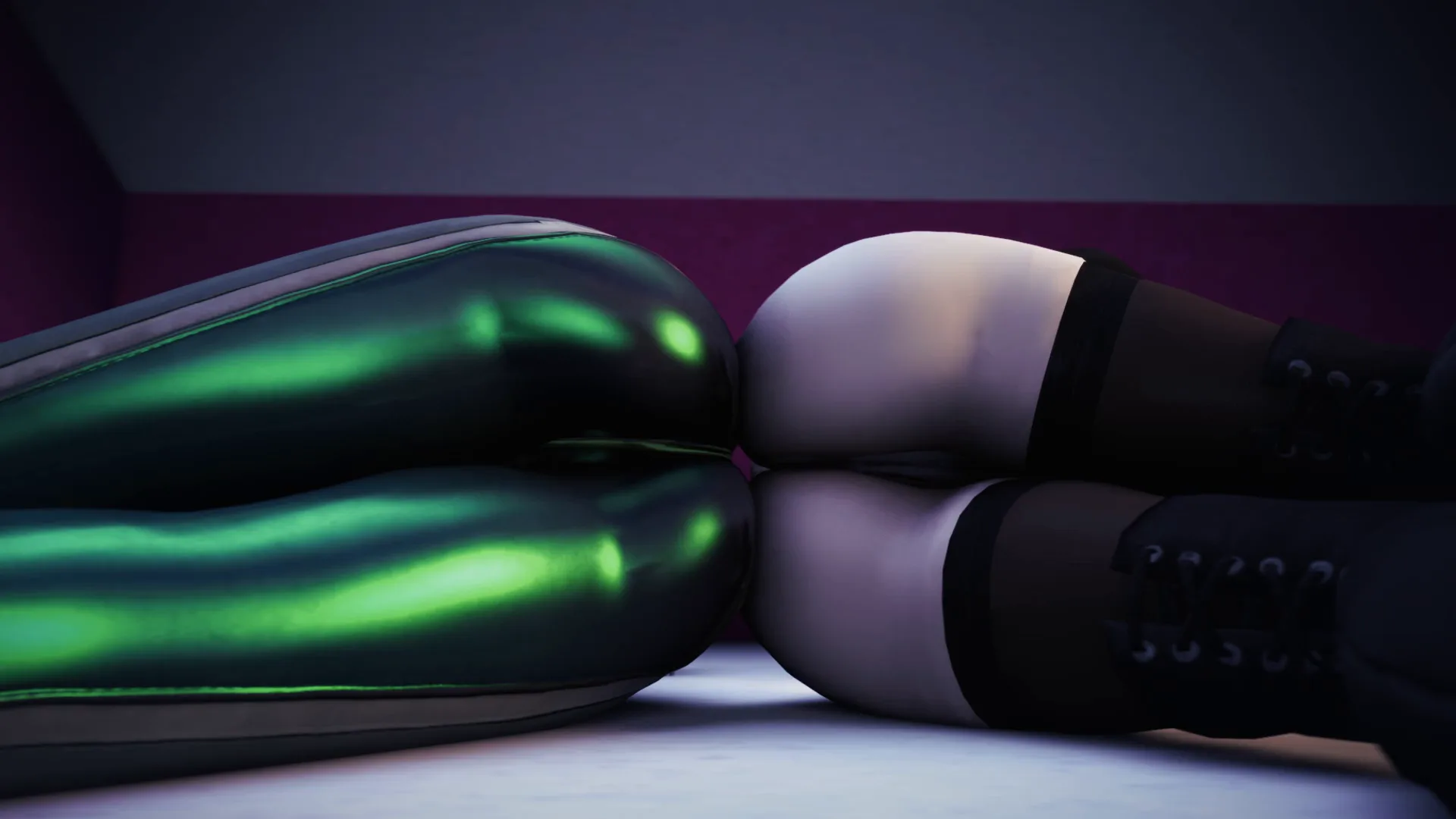 2B and Eve fart together