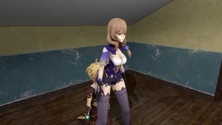 Lisa farts on Aether