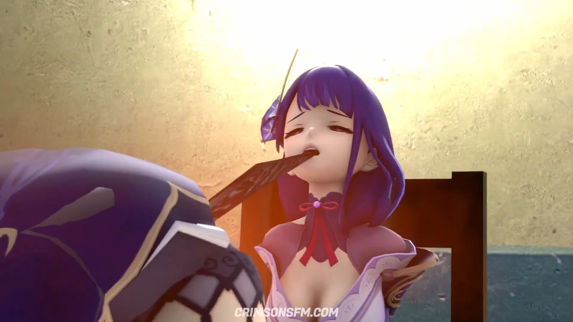 Lisa farts on Raiden Shogun — Gas — Gas Alternative.mp4 Alternative
