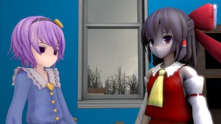 Reimu farts on Satori