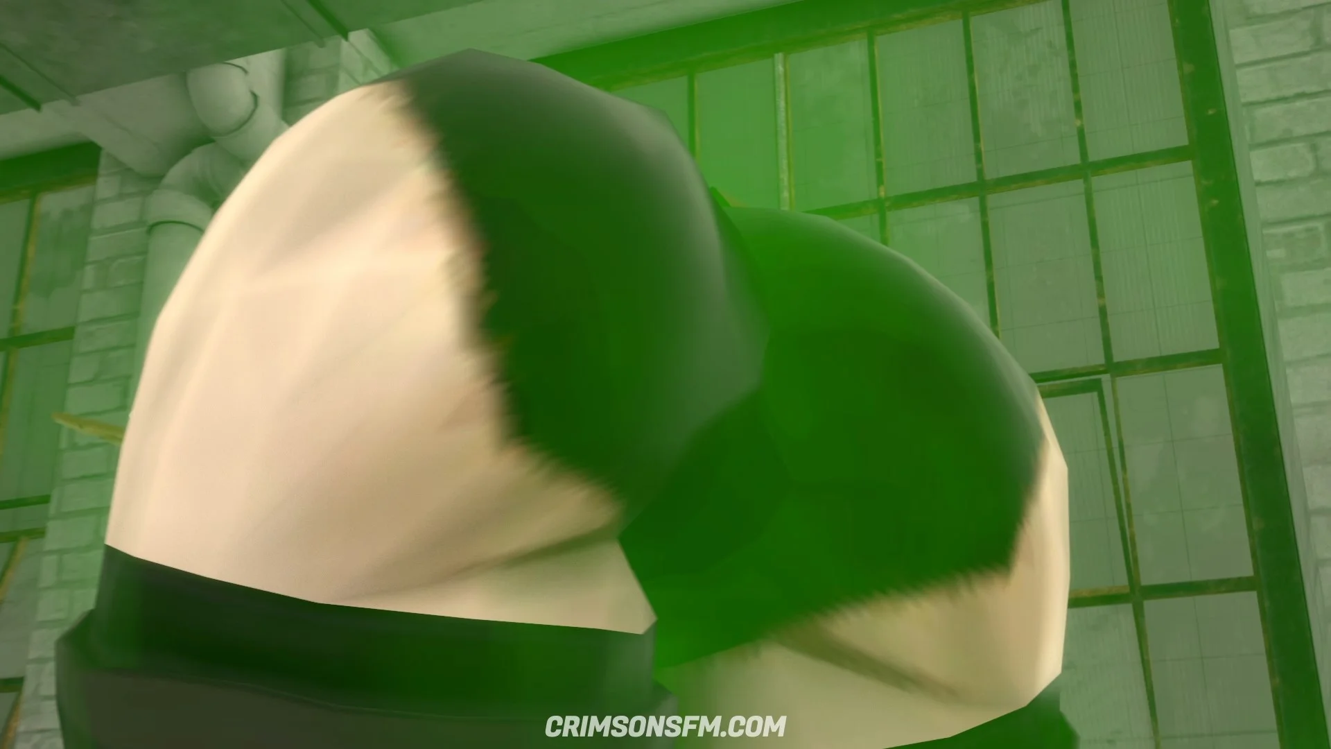 Beidou farts on Aether with gas cloud – Gas fetish SFM preview 1