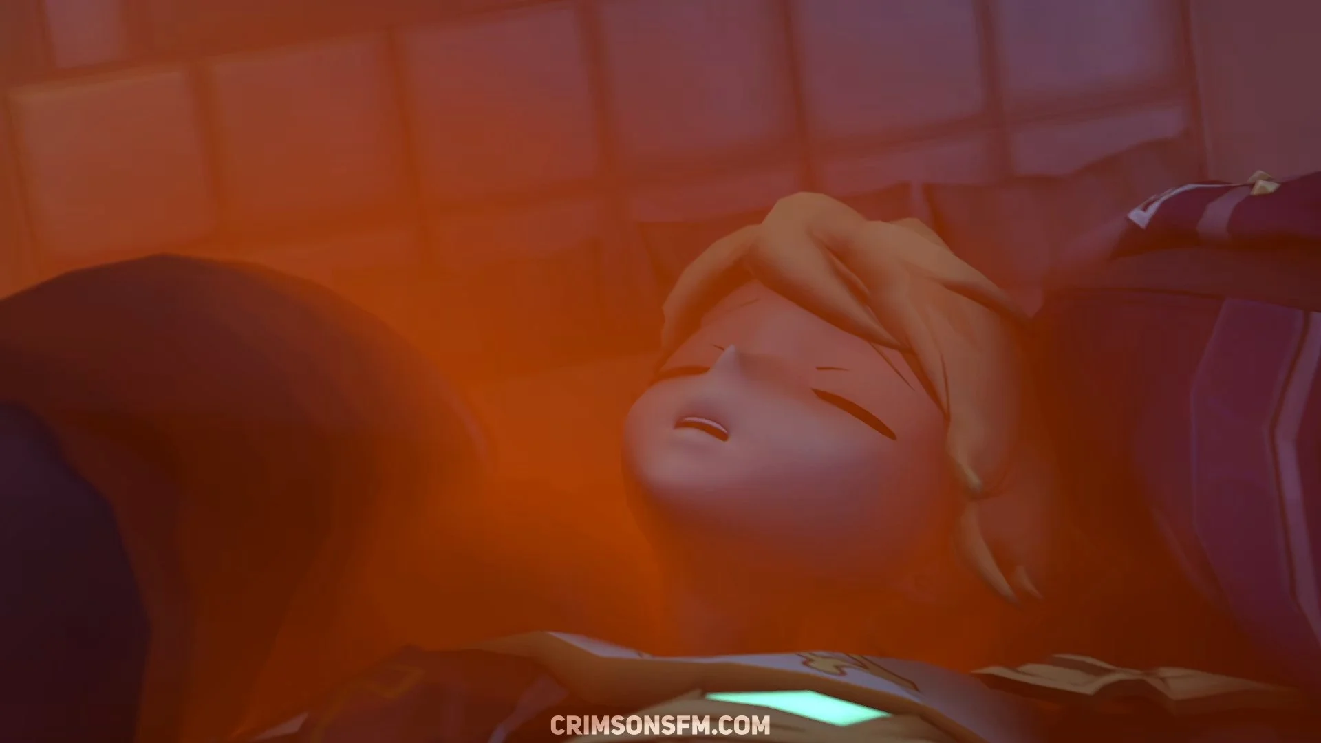 Shenhe and Yelan fart on Aether with gas cloud – Gas fetish SFM preview 1