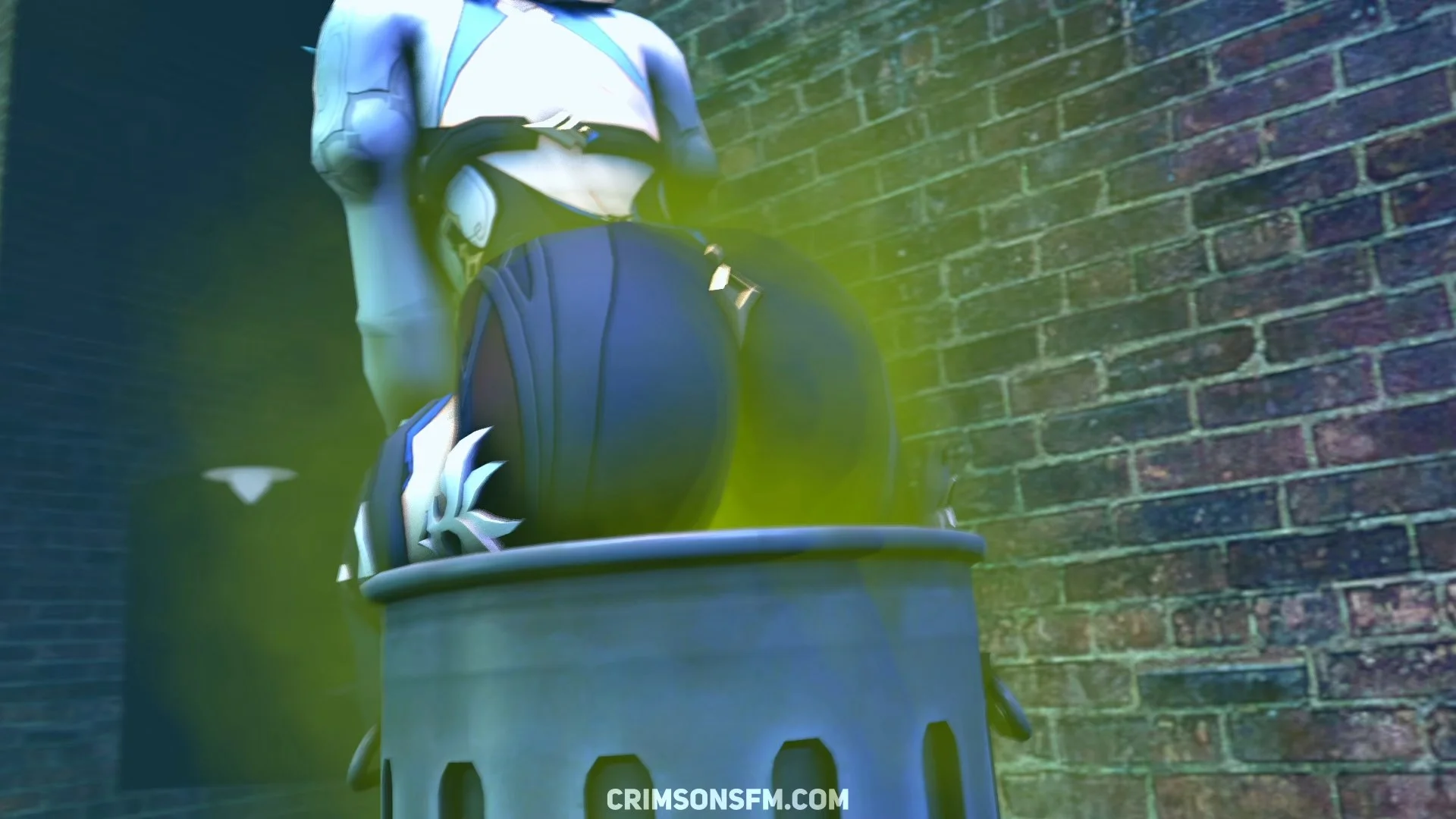 Eula farts on Lumine with gas cloud – Gas fetish SFM preview 1