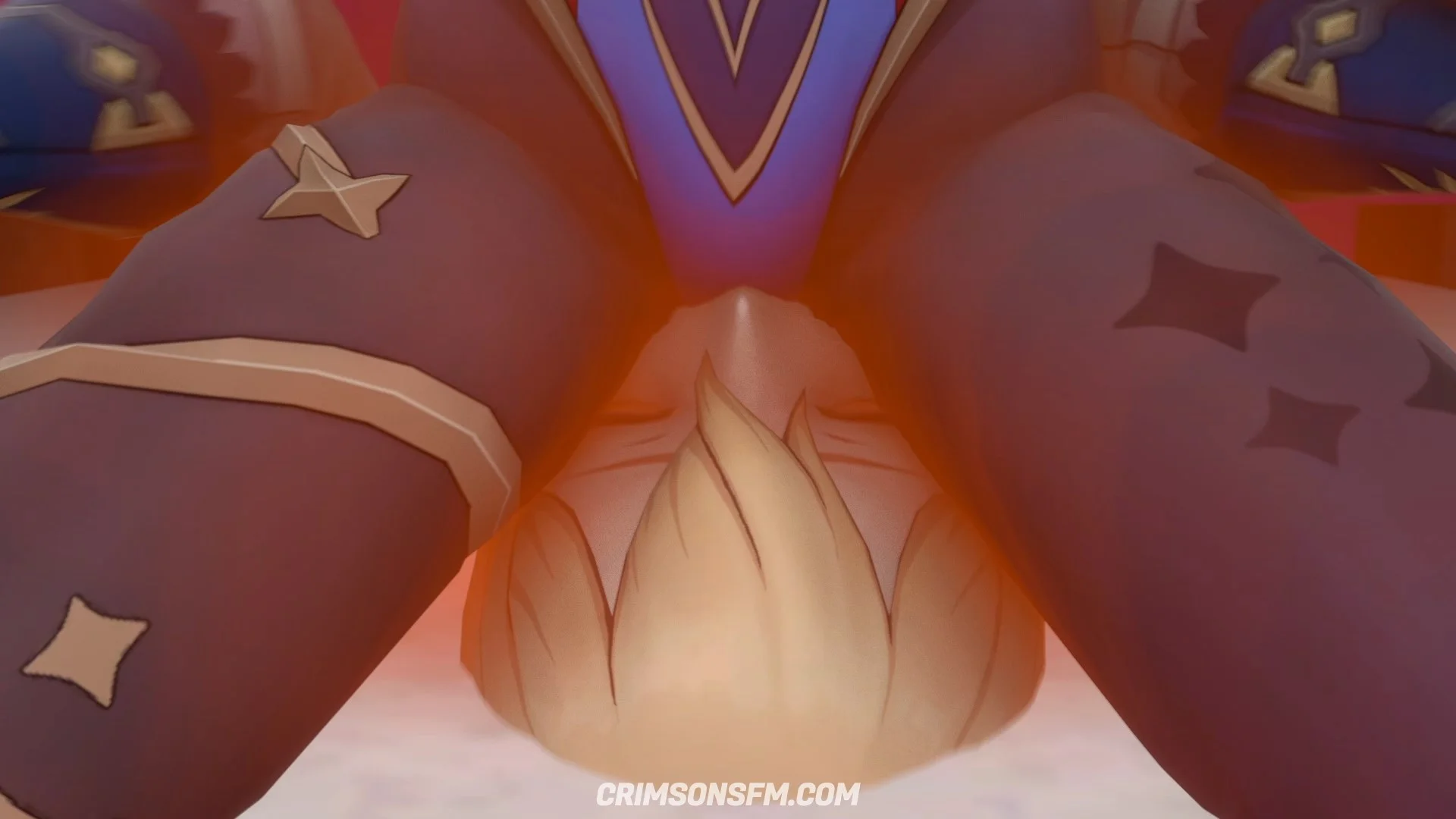 Mona farts on Jean with gas cloud – Gas fetish SFM preview 1