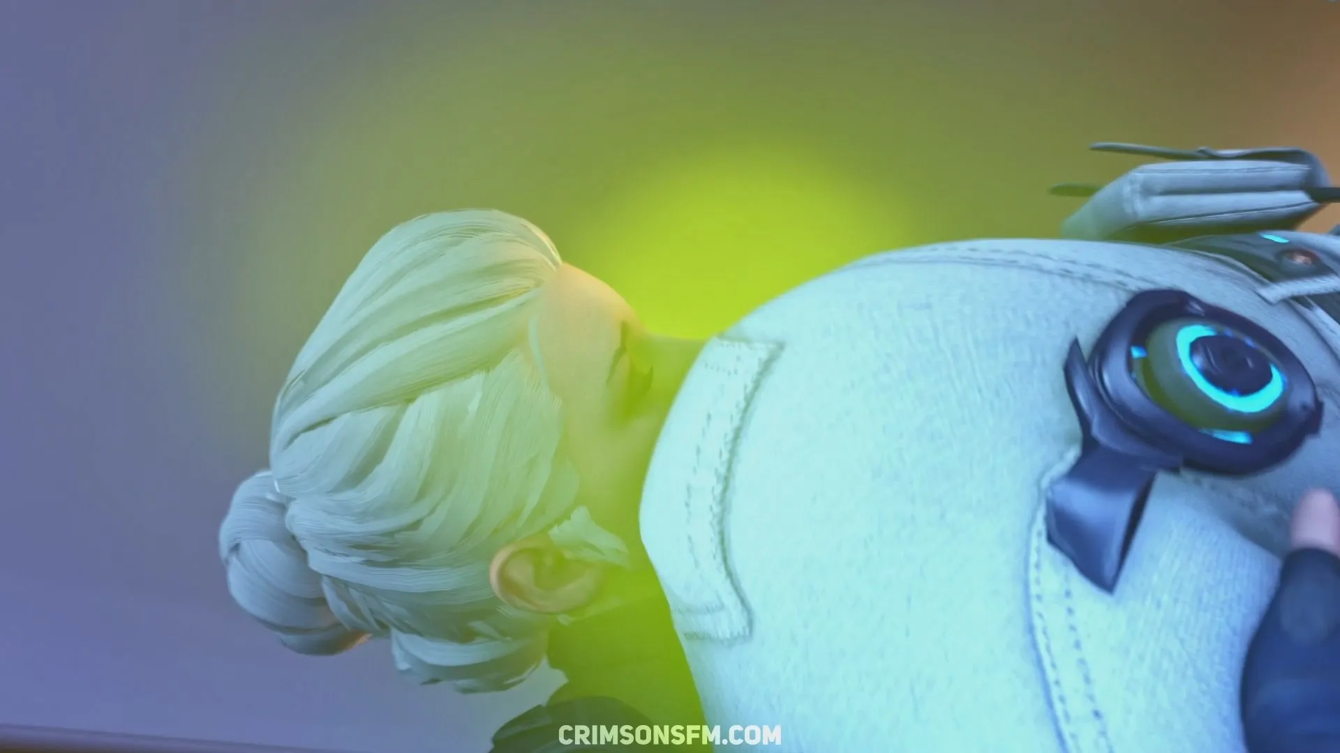 Hailey farts on Ines with gas cloud – Gas fetish SFM preview 2