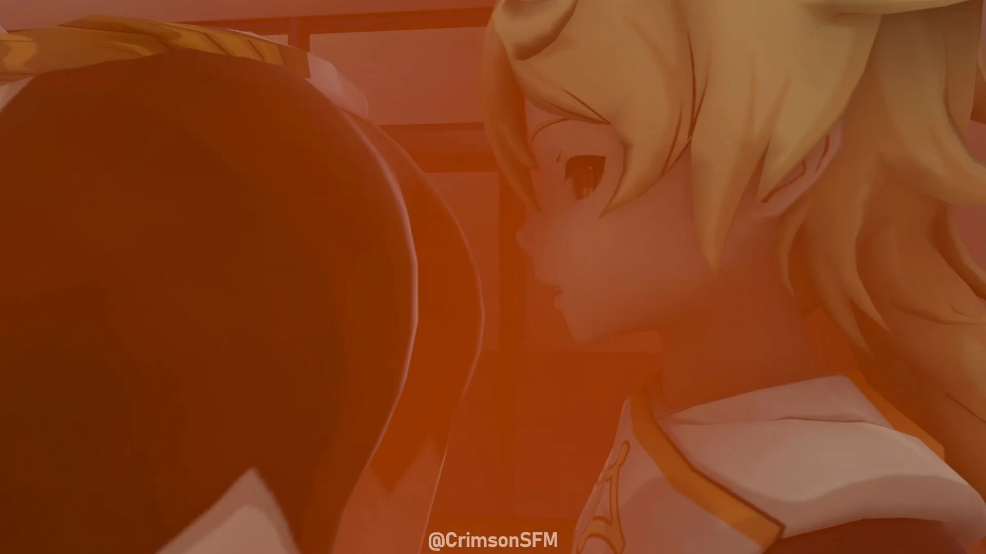 Ningguang farts on Aether with gas cloud — Gas fetish SFM preview 2