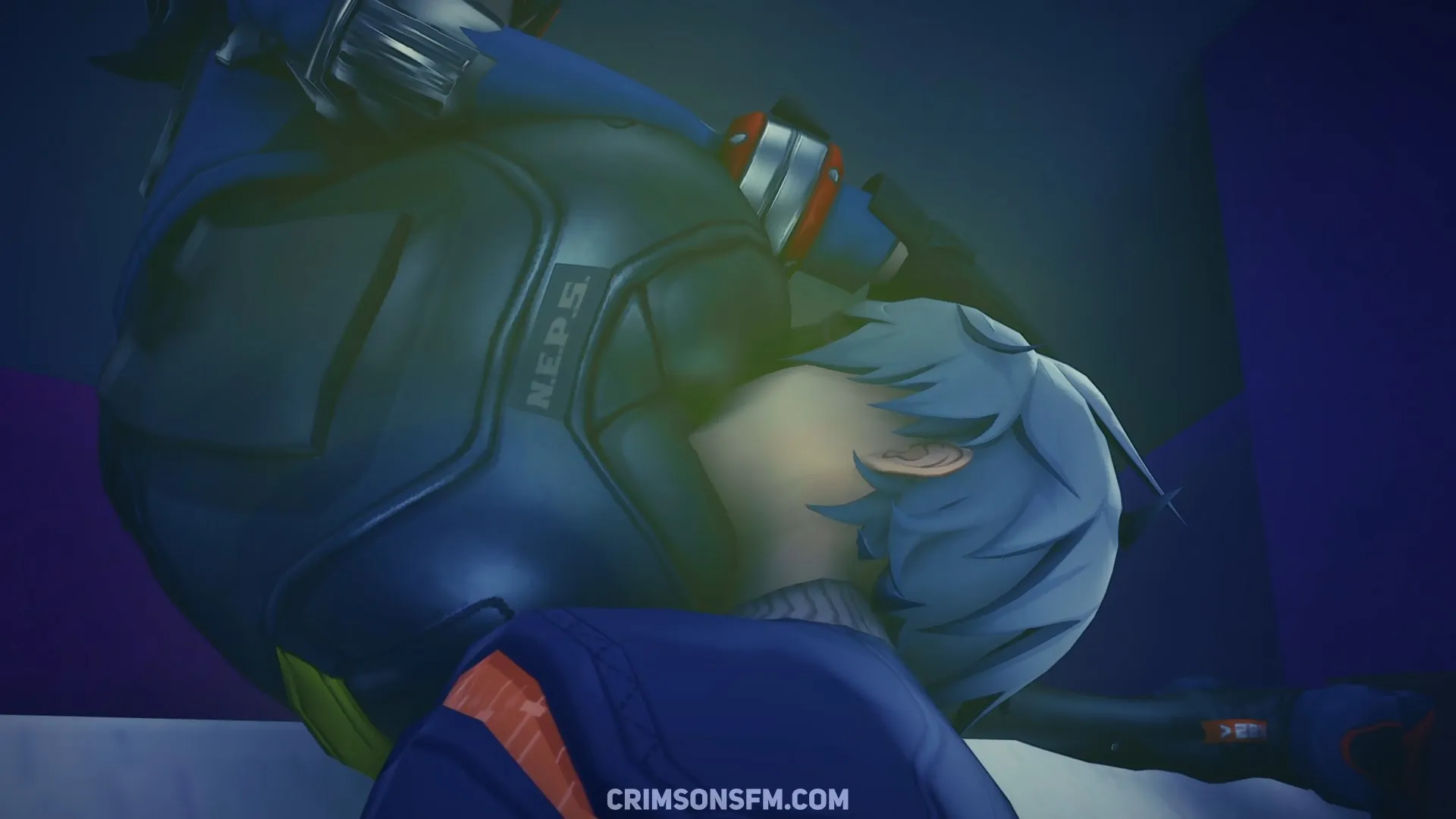 Zhu Yuan farts on Wise with gas cloud – Gas fetish SFM preview 2