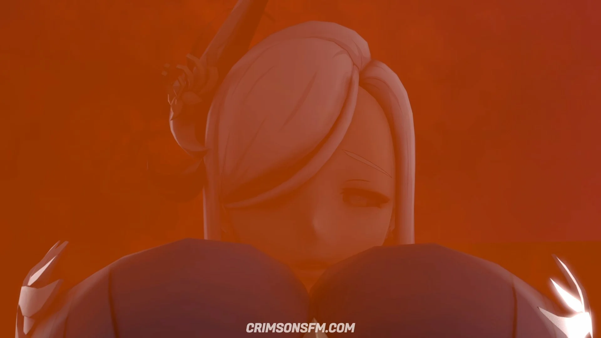 Eula farts on Shenhe with gas cloud – Gas fetish SFM preview 2