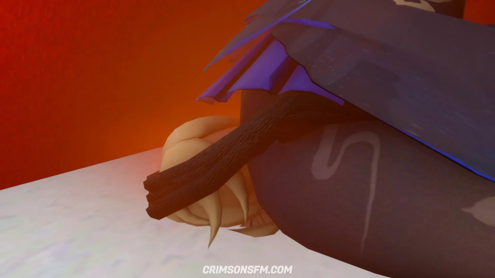 Keqing farts on Aether with gas cloud – Gas fetish SFM preview 3