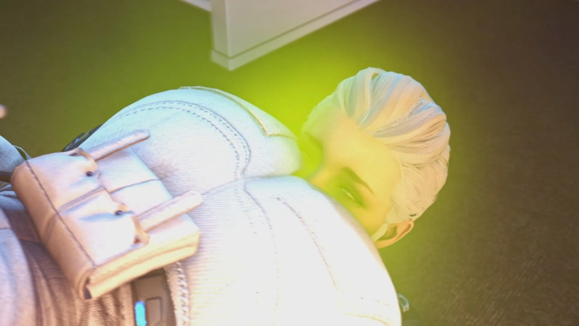 Hailey farts on Ines with gas cloud – Gas fetish SFM preview 3