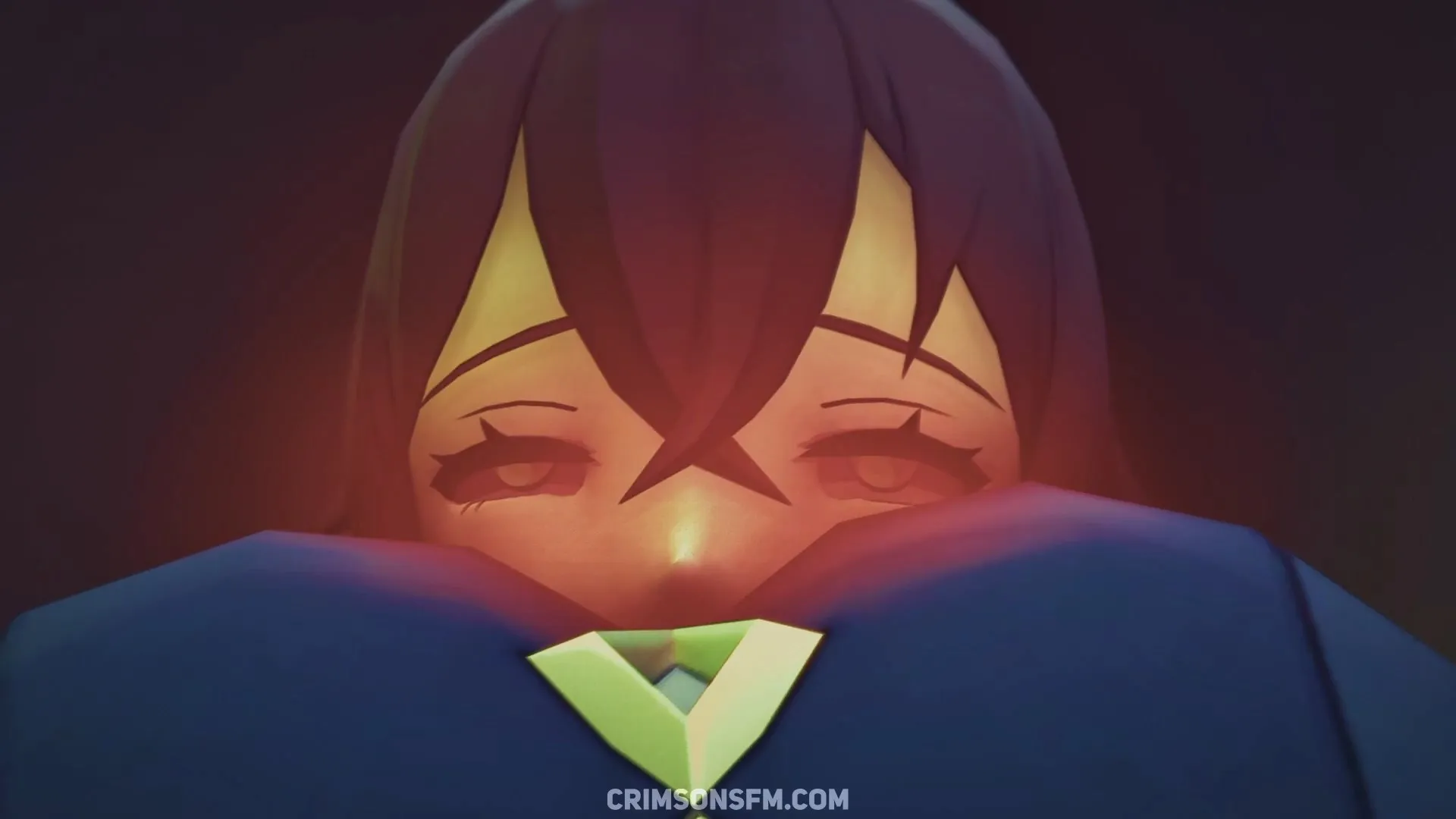 Eula farts on Amber with gas cloud – Gas fetish SFM preview 3